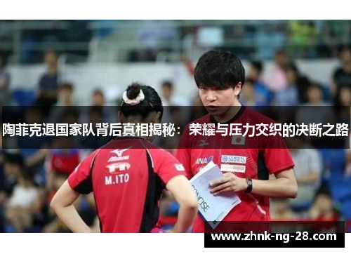 陶菲克退国家队背后真相揭秘:荣耀与压力交织的决断之路 陶菲克退国家队背后真相揭秘:荣耀与压力交织的决断之路